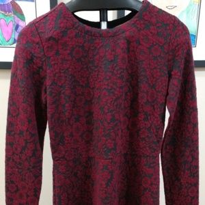 LOFT Long Sleeve Dress, NWT, 4 Tall, Cotton Blend